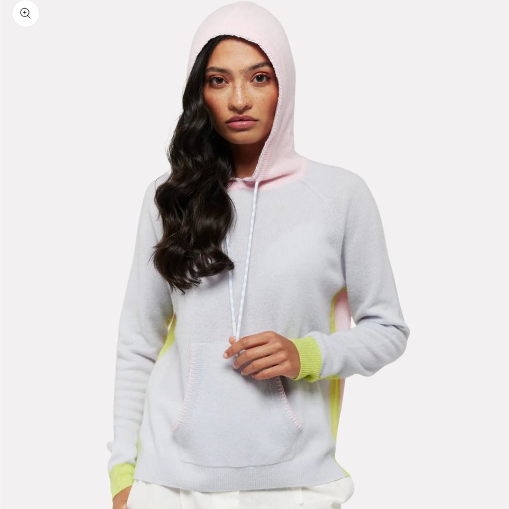NWT BRODIE CASHMERE COLOUR POP HOODIE / SWEATER